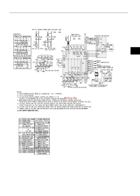 Daikin FXS100LVE 21 54 Wiring Diagrams