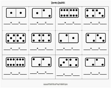 Doubles Addition Worksheets For First Grade Math Worksheets First