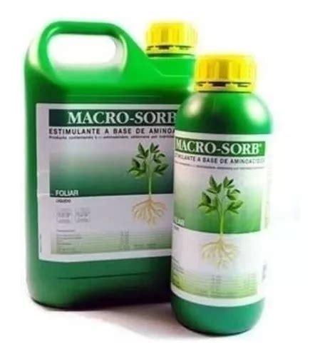 Macrosorb Foliar Fertilizante Org Nico Mineral Amino Cidos Meses