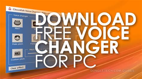 Download Free Voice Changer for PC