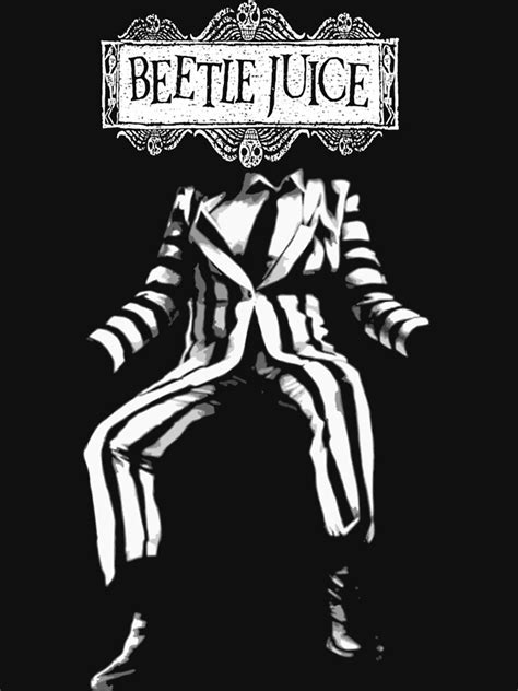 Beetlejuice Classic T Shirt For Sale By Greearknettle Redbubble