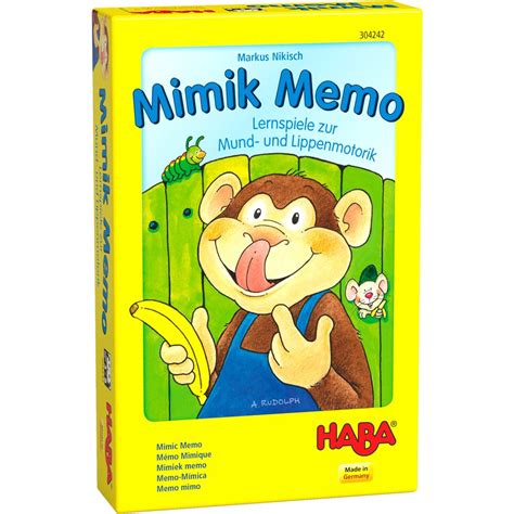 ИГРА HABA 3 В 1 ЗА ОРАЛНА МОТОРИКА МЕМО