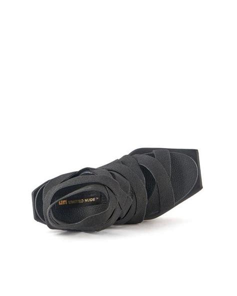United Nude Boulder Bondage Pumps In Black Lyst