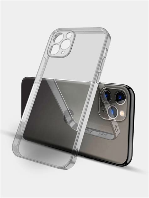 Прозрачный чехол для iPhone, Айфон 11, 12, 13, 14, 15, 6, 7, 8, SE, X ...