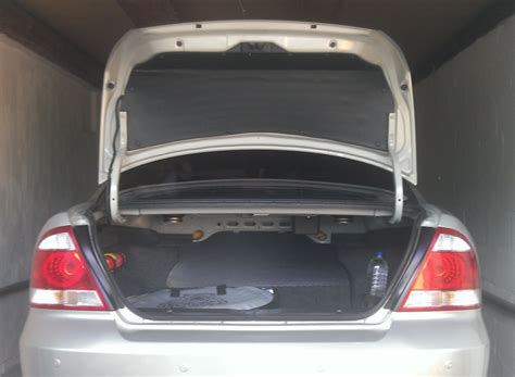 Обшивка крышки багажника — Nissan Almera Classic (B10), 1,6 л, 2006 ...