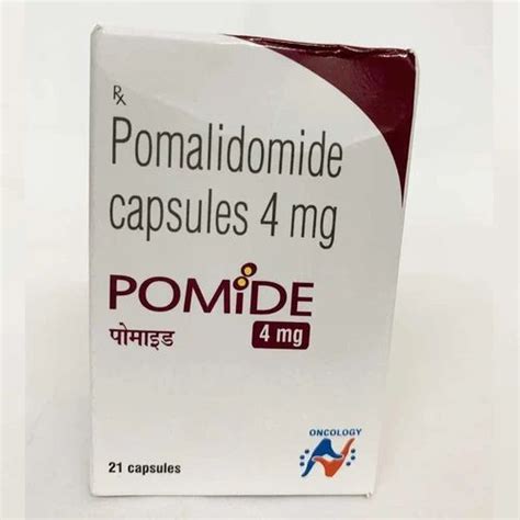 Pomide Pomalidomide Mg Capsule At Rs Bottle Pomalid In Nagpur