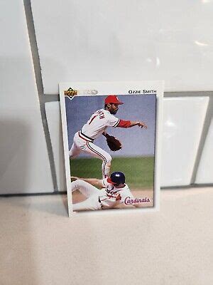 1992 UPPER DECK Ozzie Smith 177 ST LOUIS CARDINALS HOF The Wizard EBay