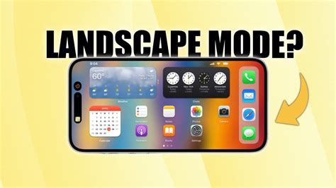 RITORNERÀ la LANDSCAPE MODE su iPhone Rumors news YouTube