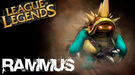 League Of Legends 30 RAMMUS SUPPORT YouTube