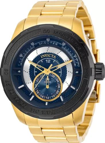 Reloj Pulsera Invicta S1 Rally 30573 De Cuerpo Color Dorado Para