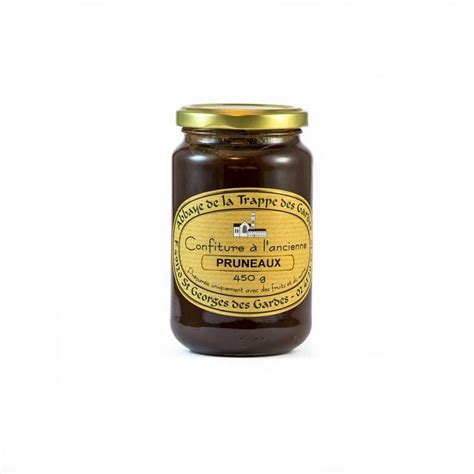 Confiture Pruneaux 450g Abbaye Des Gardes Confitures Epicerie