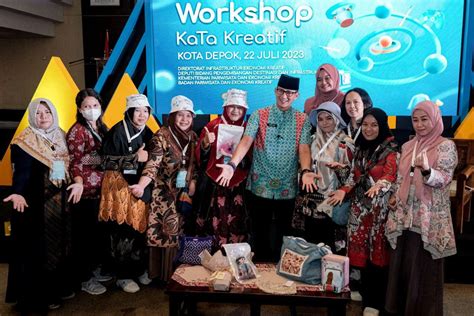 Miliki Ekosistem Ekonomi Kreatif Yang Kuat Kota Depok Dipilih Dalam