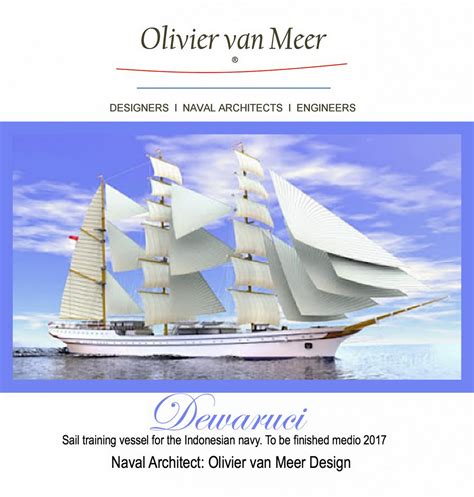 Keel Laying Ceremony 3000m2 Sail Training Ship Olivier Van Meer Design