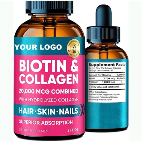 Biotin Collagen Drops - HengKang Biological Medicine