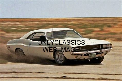 VANISHING POINT 1970 DODGE CHALLENGER RT MUSCLE CAR 8X12 PHOTO AUTO ...