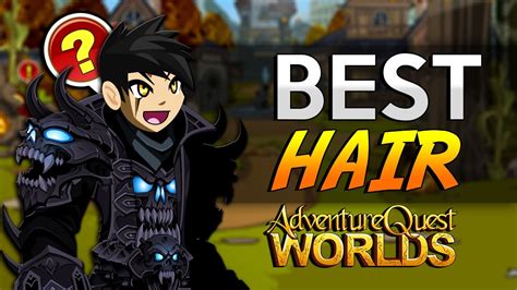 Best Hairhelm In Aqw Adventurequest Worlds Youtube