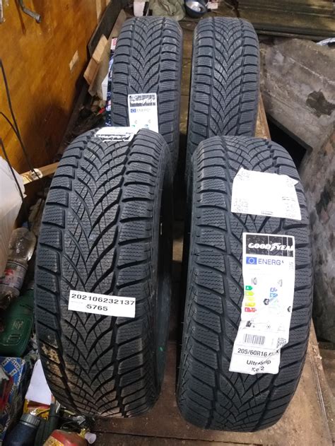 Зимня резина GoodYear Ultra Grip Ice 2 205/60R16 96T VW Sharan ...