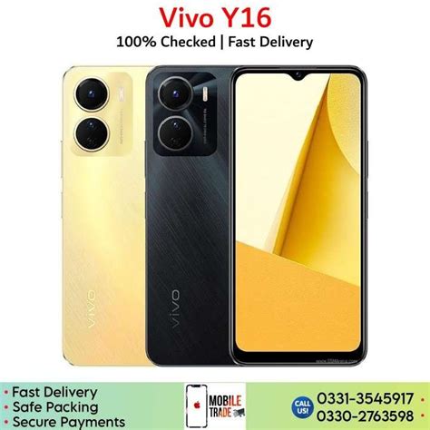 Vivo Y16 Price In Pakistan | 6GB Ram | 128GB Storage