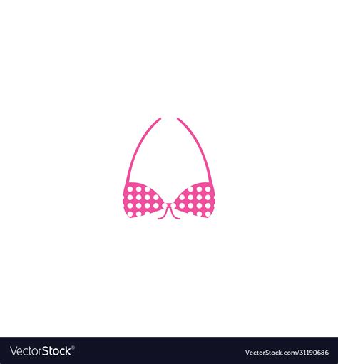 Bikini Icon Royalty Free Vector Image VectorStock