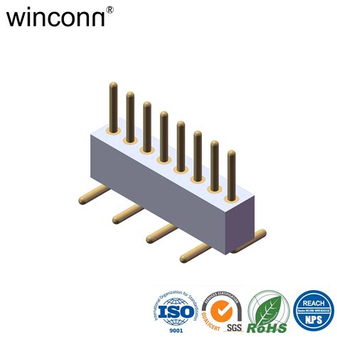 Zif IC Socket Single Row Straight SMT Round Female Header 28 Pin DIP IC