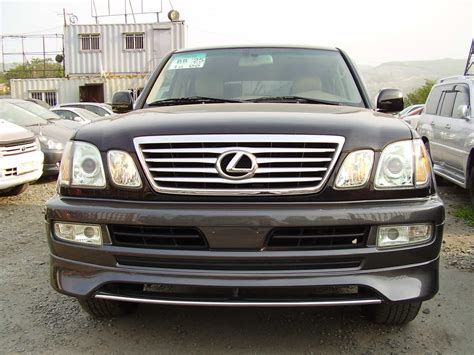 2006 Lexus Lx470 Specs Engine Size 4700cm3 Fuel Type Gasoline Drive Wheels 4wd Transmission