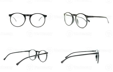 Glasses black on white background 24604581 Stock Photo at Vecteezy