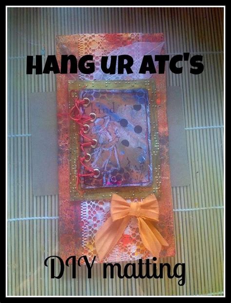 DIY wall display ur ATC's | Diy wall, Wall display, Diy