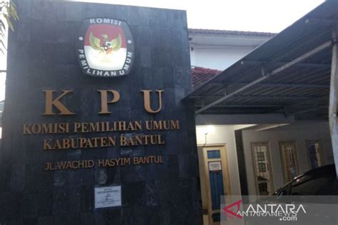 Kpu Bantul Memastikan Tahapan Pemilu Tetap Berjalan Sesuai Jadwal