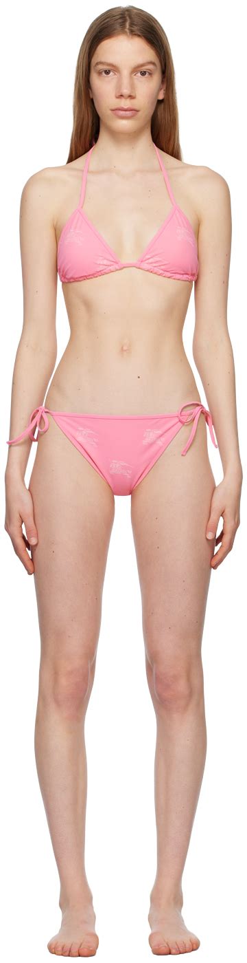 Burberry Pink EKD Bikini Burberry