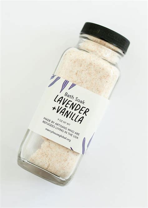 Lavender Vanilla Bath Soak Mercy House Global