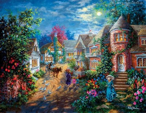 Moonlight Splendor By Nicky Boehme Art Of Nicky Boehme Pinterest