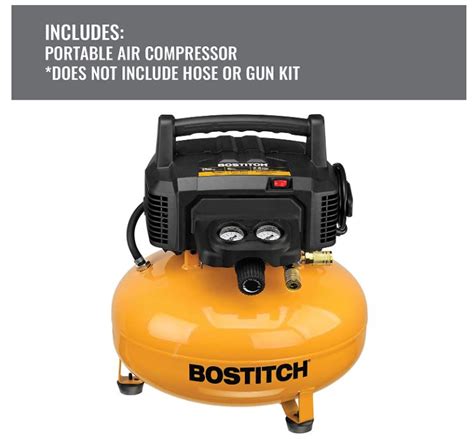 Bostitch Btfp Portable Electric Pancake Style Air Compressor