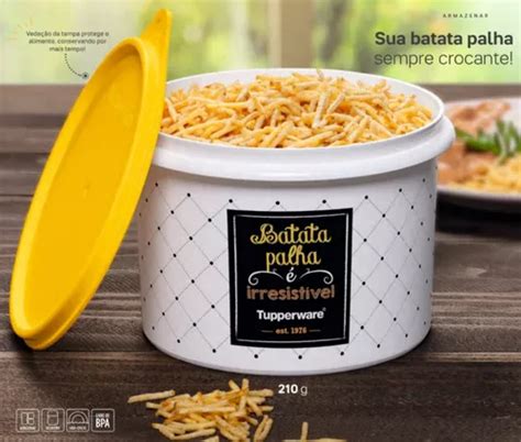 Caixa Batata Palha G Tupperware