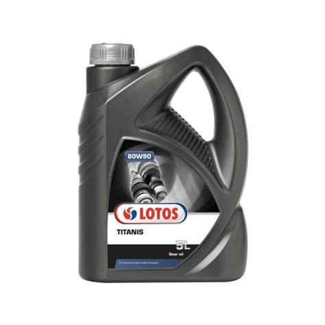 Gear Oil Titanis Super Gl Sae W L Lotos Oil Mineral