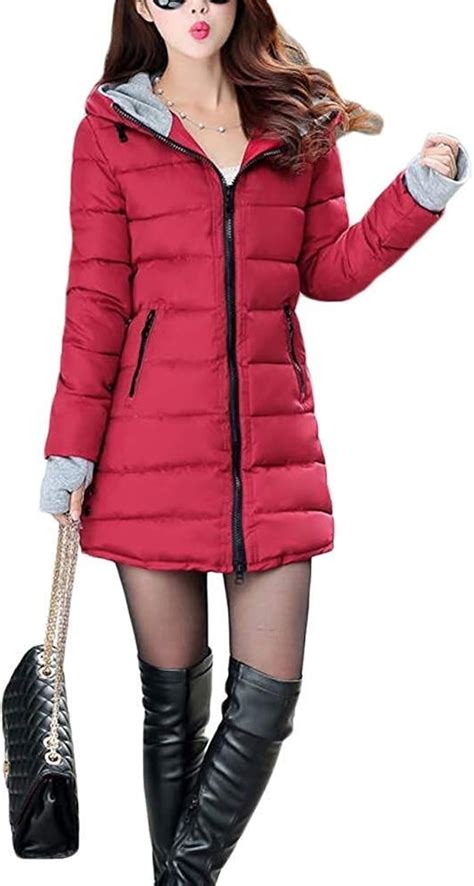 Ericcay Chaqueta De Invierno Para Mujer Abrigo Con Corta Parka Chaqueta