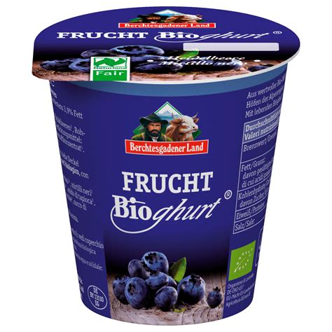 Berchtesgadener Land Bio Frucht Bioghurt Heidelbeere G Bei Rewe