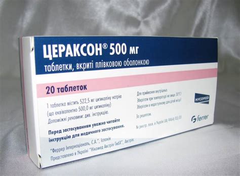 Цераксон - 33 отзыва, инструкция, аналоги, цена 674.1 руб