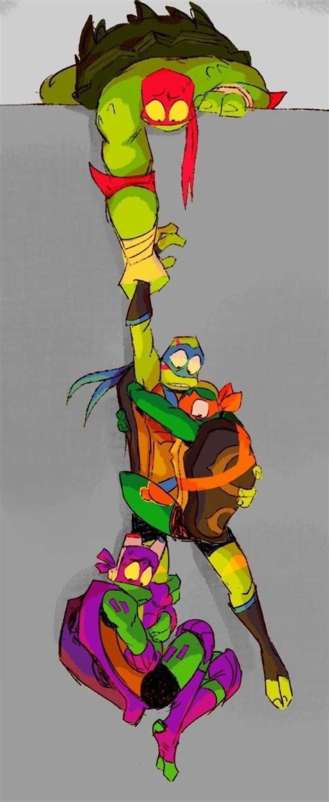 rottmnt comics fanarts livro  artofit