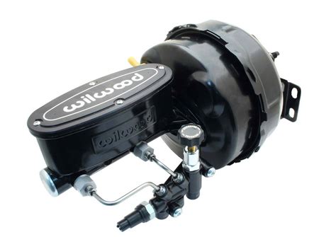 Dual Power Brake Booster Wilwood Master Cylinder Assembly For