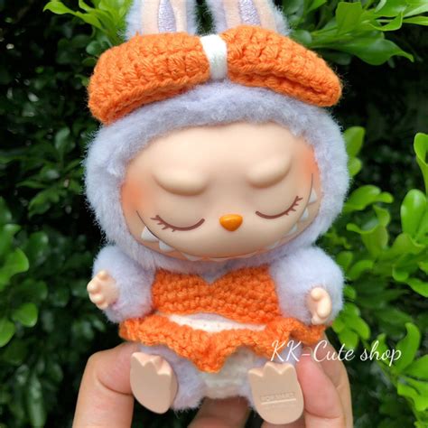 ชดไหมพรมลาบบ Labubu V2 Bikini Bow Shopee Thailand