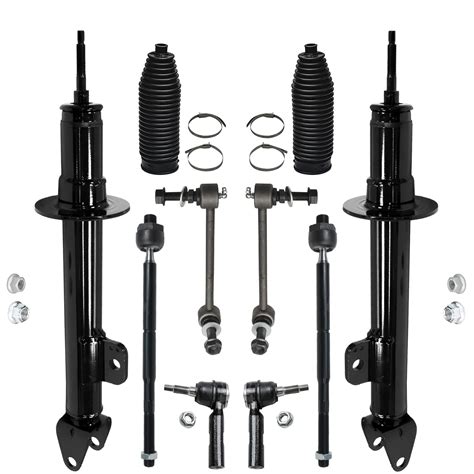 Front Bare Strut Shock Absorbers Pair