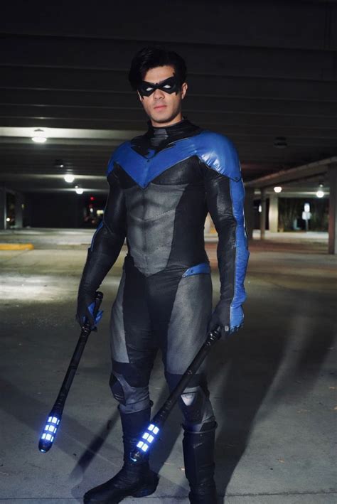 Definitive Nightwing Nightwing Halloween Costume Nightwing Cosplay Nightwing Costumes