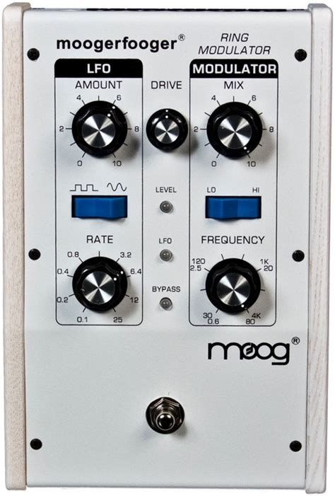 Moog Moogerfooger Mf 102 Ring Modulator Limited Edition White On