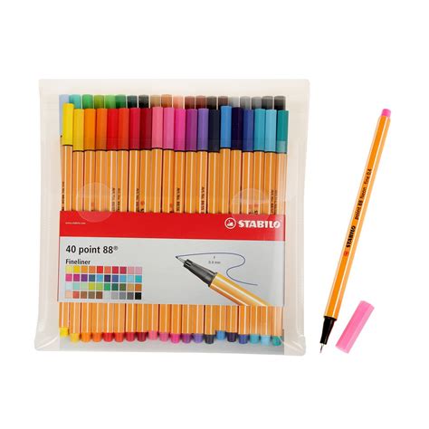 STABILO Ручки капиллярные "Point 88" и "PointMax" в наборах купить в ...