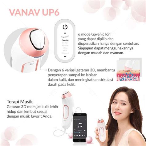 Beauty Device Vanav UP6 - Pink - Vanav Indonesia