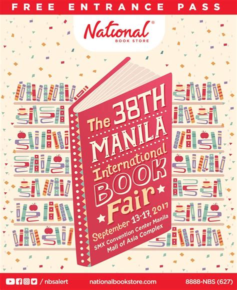 Manila International Book Fair 2017 Free Entrance Passes To The Most