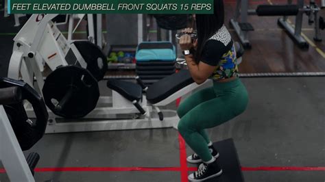 Feet Elevated Dumbell Front Squats Super Smith Machince Bulgarain Split Squats Youtube