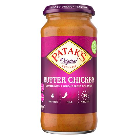 Patak S Butter Chicken Sauce 450g UK Grabster Ae Food Beverage