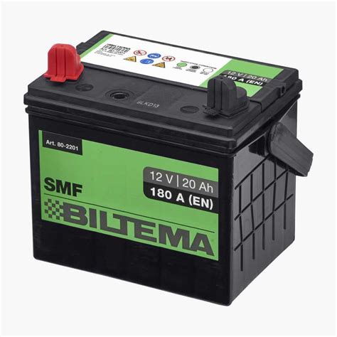 Recreational Battery Marine V Ah Biltema Fi