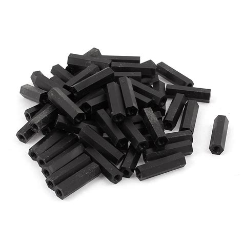 50 Pack M3 5mm6mm Male Female Nylon Hex Pcb Standoff Pillar Spacer Tillescenter Controls